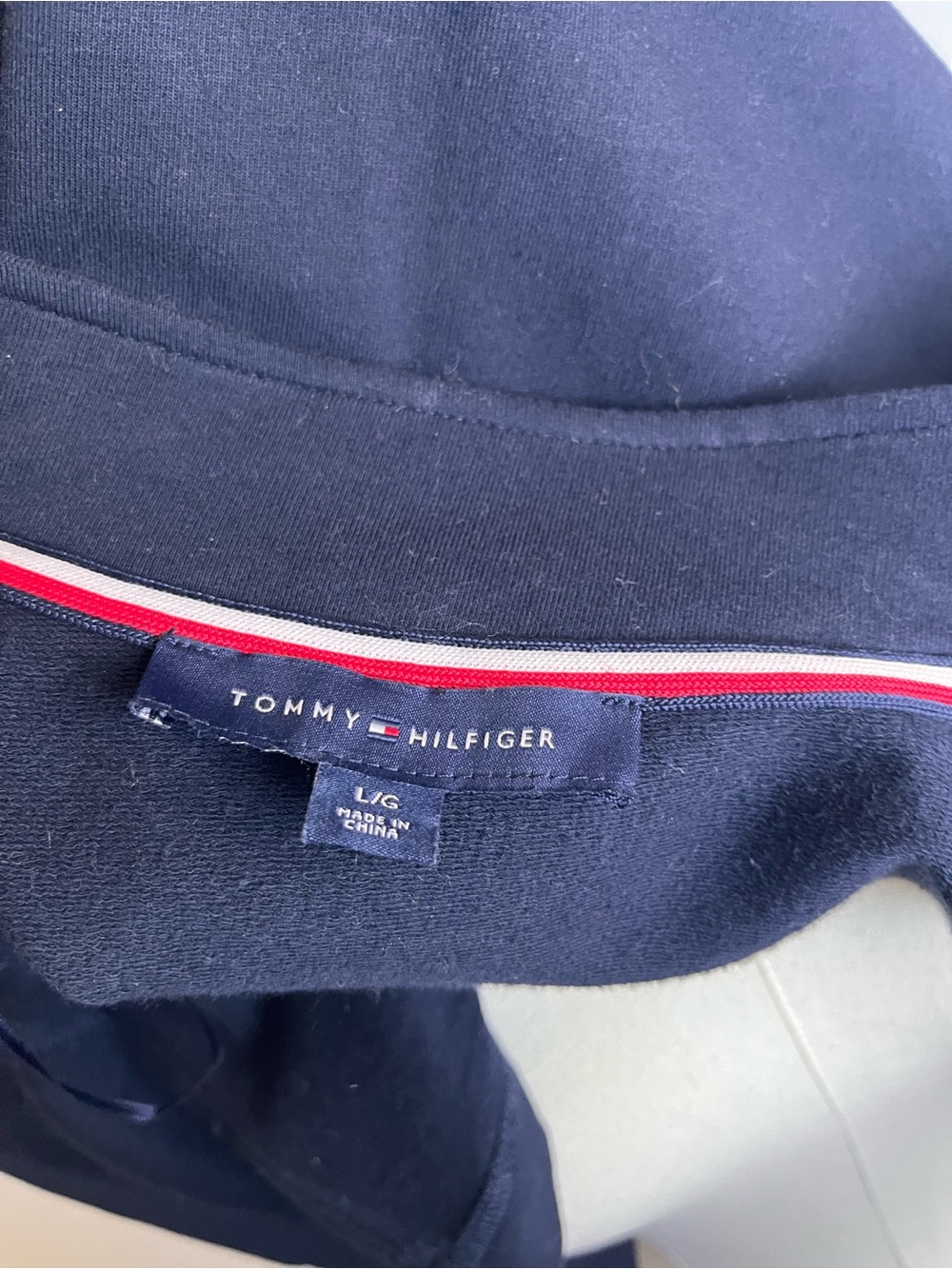Tommy Hilfiger Navy Double-Breasted Military Blazer with Metal Crest Buttons - Picture 8 of 9